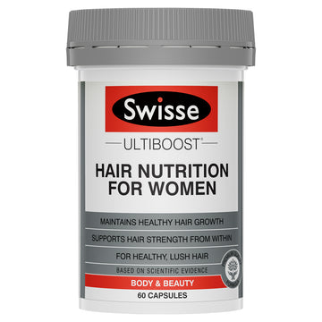 Swisse Ul/B Hair Nutrition Wmn 60Cap