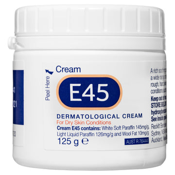 E45 Skin Care Crm Tube 125G