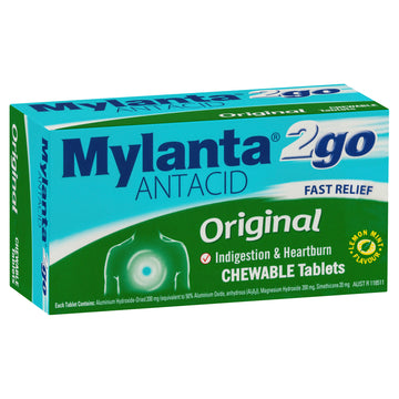 Mylanta2Go Orig Chew 100Tab