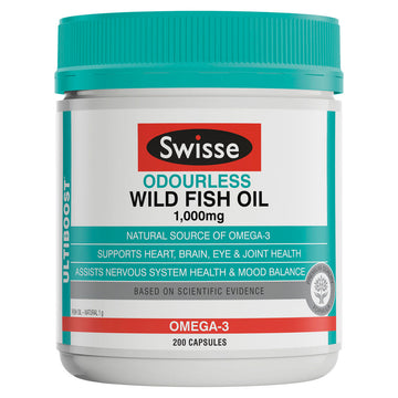 Swisse Ul/B Od/Les Fish Oil 200Cap