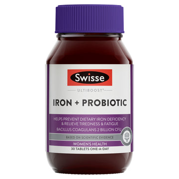 Swisse Ul/B Iron Probiotic 30Cap