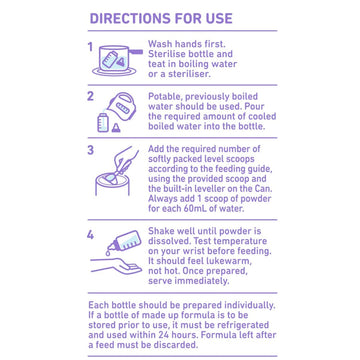 Bubs Stage 1 Goat Milk Infant Formula 800g 0-6 Months Non-GMO Baby Powder Drink