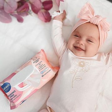 Curash Babycare Fragrance-free Soft Cleansing Wet Wipes Baby Skin Care 3 Pack