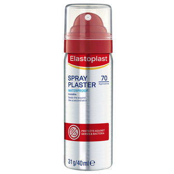 Elastoplast Bandage Spray Plaster Minor Cuts Relief Waterproof First Aid 40Ml