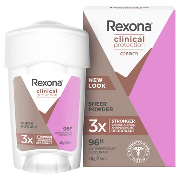 Rexona Clinical Protection Antiperspirant Deodorant Sheer Powder 45mL