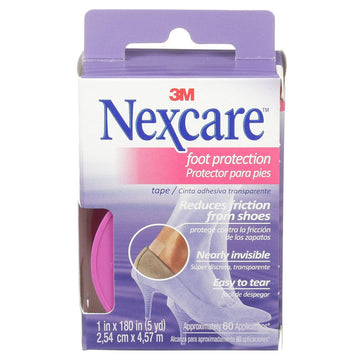 Nexcare Foot Protection Tape Roll Waterproof Bandages Plaster White 25Mm x 4.5M