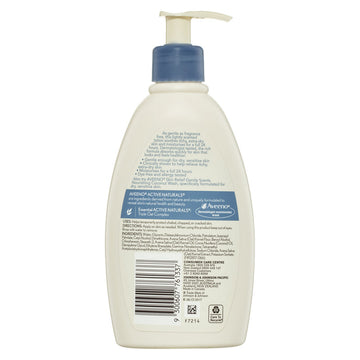 Aveeno Coconut Body Lotion 354Ml Pump Bottle Moisturiser Extra Dry Skin Relief