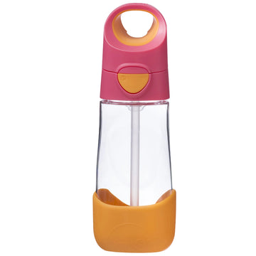 B.box Tritan Strawberry Shake Drinking Bottles With Straw BPA Free Leak Proof