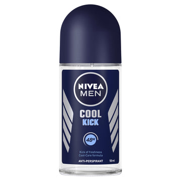 Nivea Men Cool Kick 48H Roll On Deodorant Antiperspirant Deo Protection 50mL