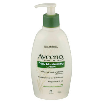 Aveeno Daily Moisturising Lotion 354Ml Pump Bottle Moisturiser Dry Skin Relief