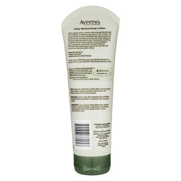 Aveeno Daily Moisturising Lotion 225Ml Tube Bottle Moisturiser Dry Skin Relief