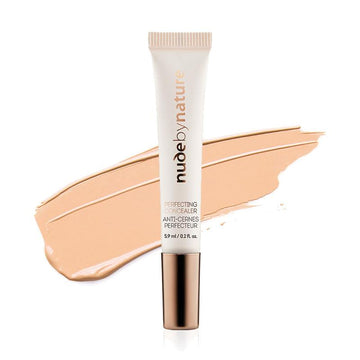 Nude by Nature Perfecting Liquid Concealer 02 Porcelain Beige Long Lasting 5.9mL
