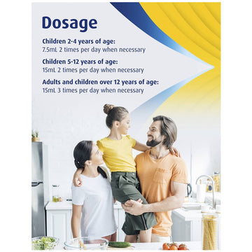 Bisolvon Cough Relief + Immune Support 2 In 1 Liquid Blackcurrant Flavour 200mL