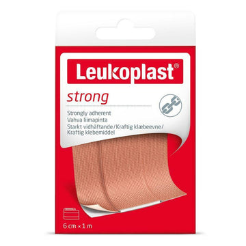Leukoplast Strong Adhesive Wound Dressing Strip First Aid Breathable 6Cm x 1M