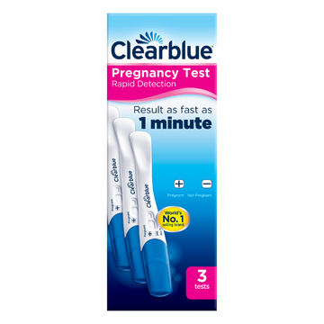 Clearblue Pregnancy Test Rapid Detection 3 Pack