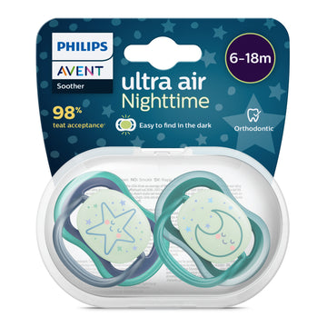 Avent 6-18m Ultra Air Soother 2 Pack