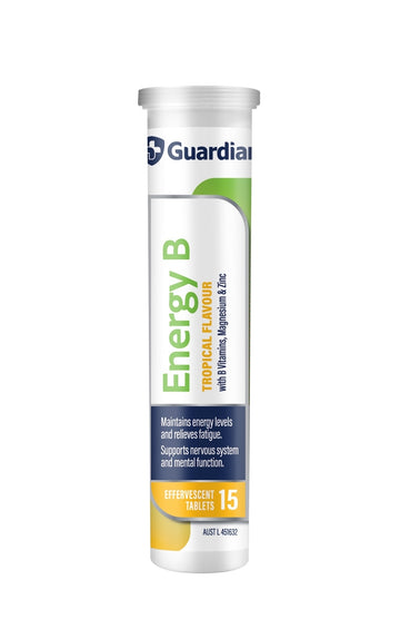 Guardian Energy B Effervescent (15 Tablets)