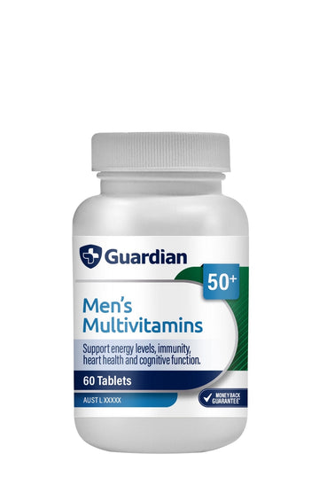 Guardian Men’s 50+ Multivitamins (60 Tablets)
