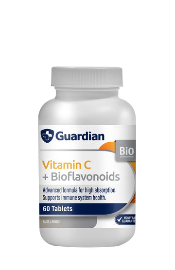 Guardian Vitamin C + Bioflavonoids (60 Tablets)