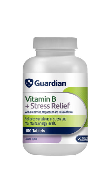 Guardian Vitamin B + Stress Relief (100 Tablets)