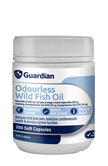Guardian Wild Fish Oil (200 Capsules)