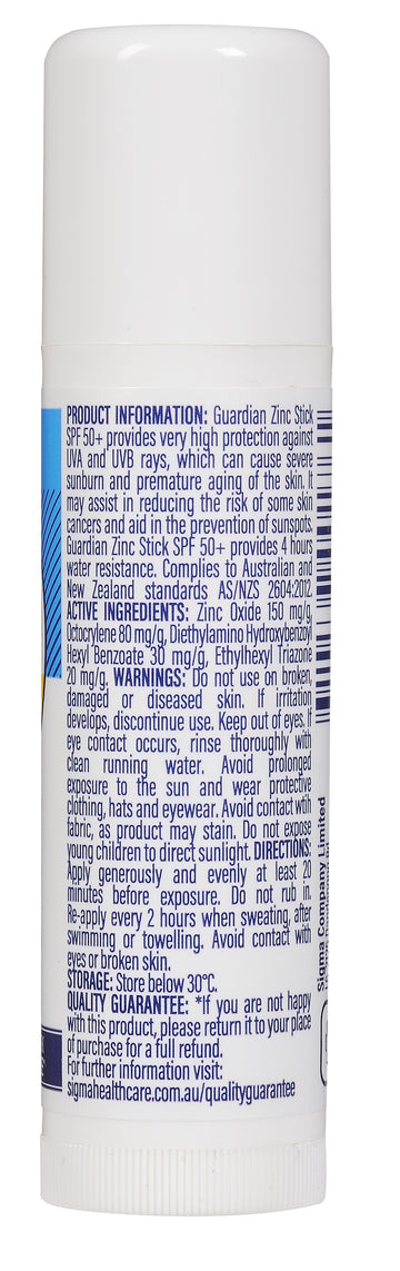 Guardian Zinc SPF50+ White (12 g)