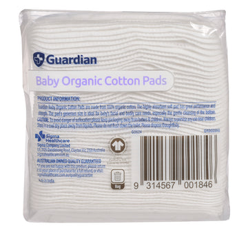 Guardian Baby Organic Cotton Pads (Pack of 50)
