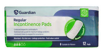 Guardian Incontinence Pads (Pack of 12)