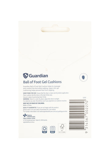 Guardian Gel Ball of Foot Cushion