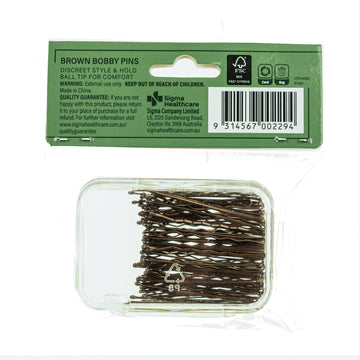 Beauty Theory Brown Bobby Pins (Pack of 50)
