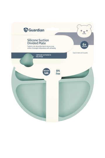 Guardian Silicone Suction Plate (Seafoam Green)