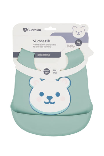 Guardian Silicone Bib (Seafoam Green)