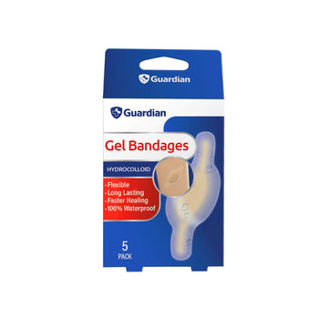 Guardian Hydrocolloid Gel Bandages (Pack of 5)