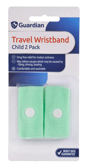 Guardian Acupressure Nausea Wristband Child 2 Pack