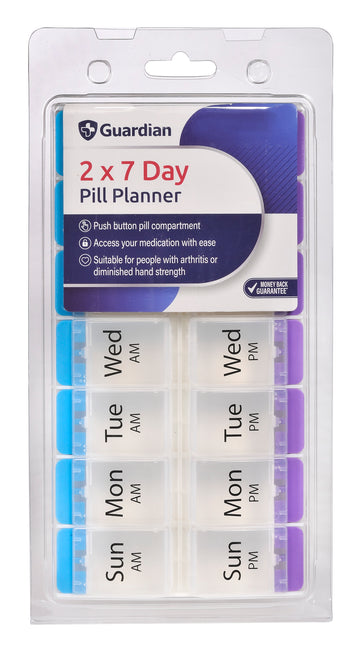 Guardian 2x7 Day Pill Planner