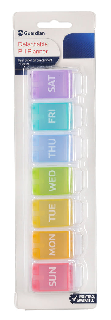 Guardian 7 Day Detachable Pill Planner