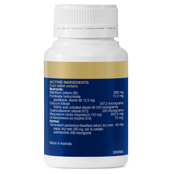 BIOCEUTICALS Migraine Care 60 Tablets