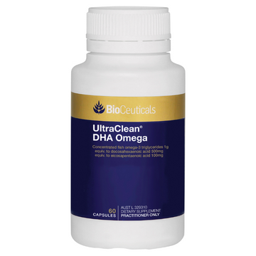 BIOCEUTICALS UltraClean® DHA Omega 60 Capsules