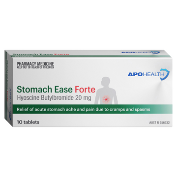 APO HEALTH Stomach Ease Forte 20mg Blister Pack 10 Tablets