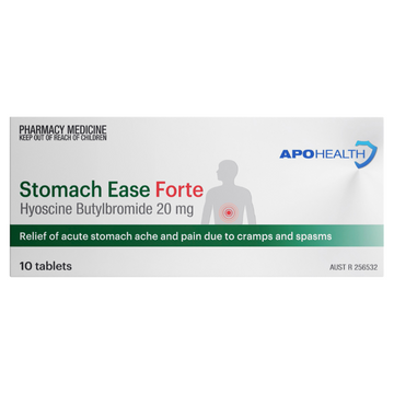 APO HEALTH Stomach Ease Forte 20mg Blister Pack 10 Tablets