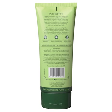 Plunketts Hi-Potency Aloe Vera Face & Body Wash 200mL