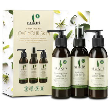 Sukin 3 step Face Kit 3 Pack