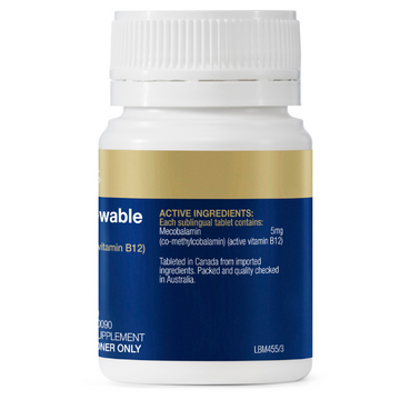 BIOCEUTICALS Methyl B12 Chewable 60 Tablets