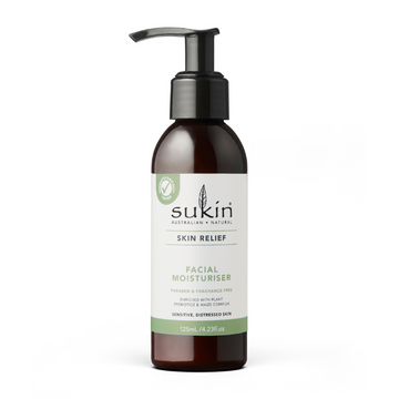 Sukin Skin Relief Facial Moisturiser 125mL