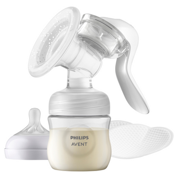 Philips Avent Manual Breast Pump with Bottle