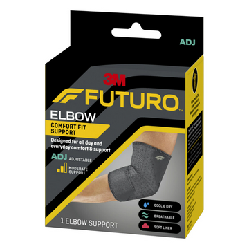 Futuro Elbow Comfort Fit Support Grey 1 Each