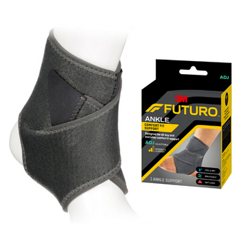 Futuro Ankle Comfort Fit Support Grey 1 Each