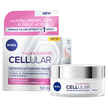 NIVEA Cellular Filler Expert Anti-Age Day Cream SPF15 50mL