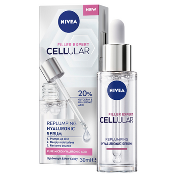 NIVEA Cellular Filler Expert Replumping Hyaluronic Serum 30mL