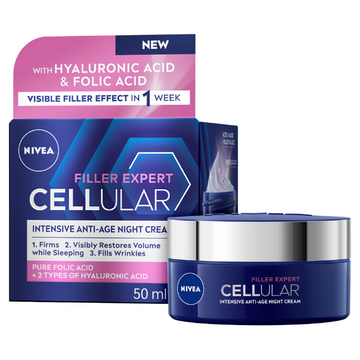 NIVEA Cellular Filler Expert Anti-Age Night Cream 50mL